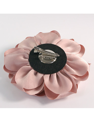 KWIAT Z MATERIAŁU RÓŻA BROSZKA PRZYPINKA LOLITA...