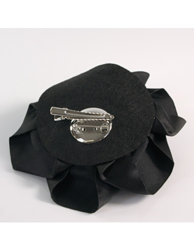 KWIAT Z MATERIAŁU RÓŻA BROSZKA PRZYPINKA LOLITA...