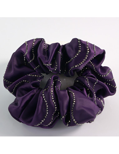 Gumka do włosów SCRUNCHIE WIECZOROWA  MAXI 12...