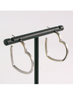 KOLCZYKI ZE STALI CHIRURGICZNEJ  LOLITA AKCESORIA SREBRNE...