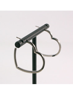 KOLCZYKI ZE STALI CHIRURGICZNEJ  LOLITA AKCESORIA SREBRNE... 2