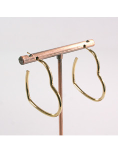 KOLCZYKI ZE STALI CHIRURGICZNEJ  LOLITA AKCESORIA ZŁOTE... 2