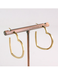 KOLCZYKI ZE STALI CHIRURGICZNEJ  LOLITA AKCESORIA ZŁOTE...