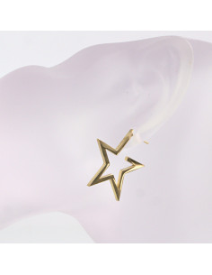 KOLCZYKI ZE STALI CHIRURGICZNEJ  LOLITA AKCESORIA ZŁOTE...