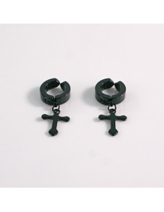 Fake kolczyki nausznica ze stali chirurgicznej Klips...