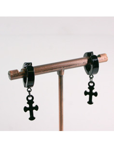 Fake kolczyki nausznica ze stali chirurgicznej Klips...