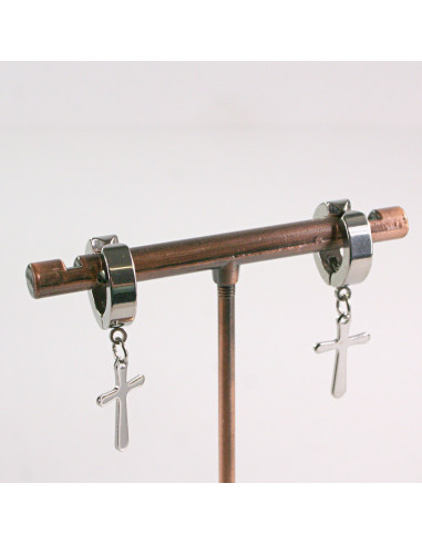 Fake kolczyki nausznica ze stali chirurgicznej...