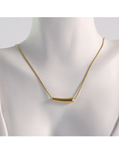 Naszyjnik ze stali chirurgicznej złoty element Lolita... 2