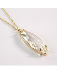 Naszyjnik ze stali chirurgicznej kryształ CRYSTAL Lolita...