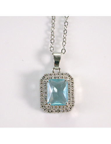 Naszyjnik ze stali chirurgicznej srebrny klasyk...