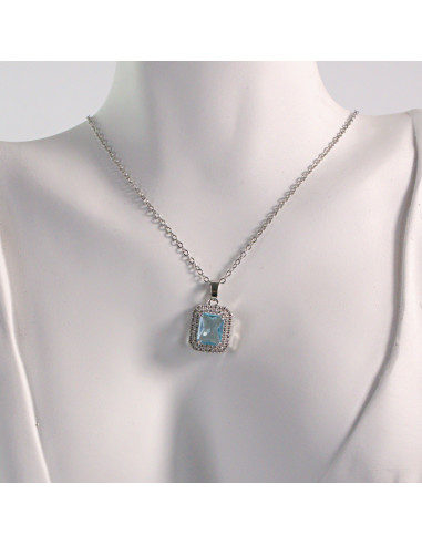 Naszyjnik ze stali chirurgicznej srebrny klasyk...