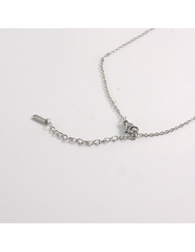 Naszyjnik ze stali chirurgicznej srebrny...