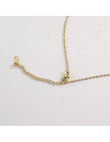 Naszyjnik ze stali chirurgicznej złoty czarny...