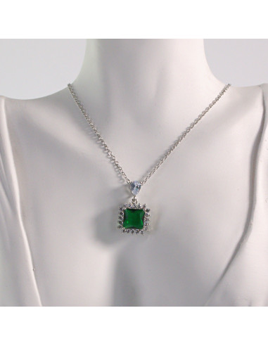 Naszyjnik ze stali chirurgicznej srebrny...