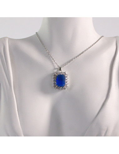 Naszyjnik ze stali chirurgicznej srebrny KLASYK...