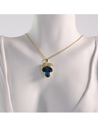 Naszyjnik ze stali chirurgicznej złoty...