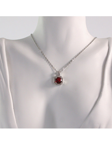 Naszyjnik ze stali chirurgicznej srebrny...