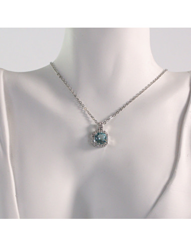 Naszyjnik ze stali chirurgicznej srebrny...