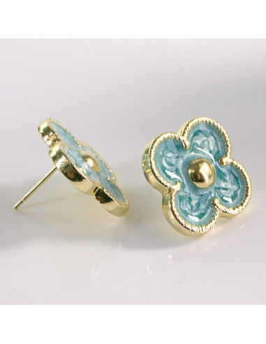 Kolczyki ze stali chirurgicznej KWIATEK...