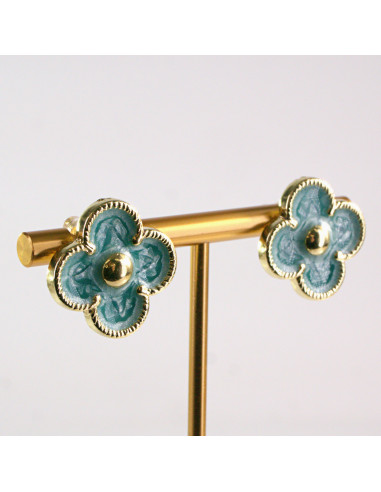 Kolczyki ze stali chirurgicznej KWIATEK...