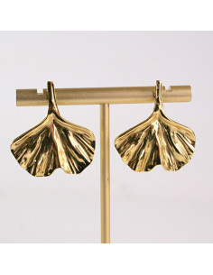 Kolczyki ze stali chirurgicznej ZŁOTY LISTEK Lolita...