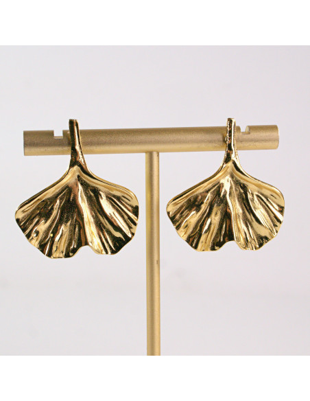 Kolczyki ze stali chirurgicznej ZŁOTY LISTEK Lolita Akcesoria