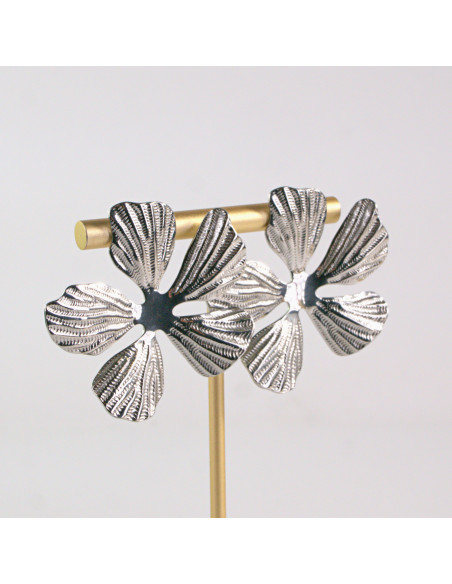 Kolczyki ze stali chirurgicznej SREBRNY KWIATEK Lolita Akcesoria