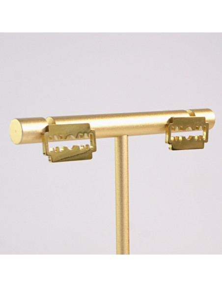 Kolczyki ze stali chirurgicznej ZŁOTE ŻYLETKI Lolita Akcesoria