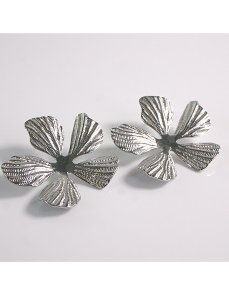 Kolczyki ze stali chirurgicznej SREBRNY KWIATEK Lolita Akcesoria