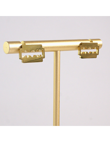 Kolczyki ze stali chirurgicznej ZŁOTE ŻYLETKI Lolita Akcesoria