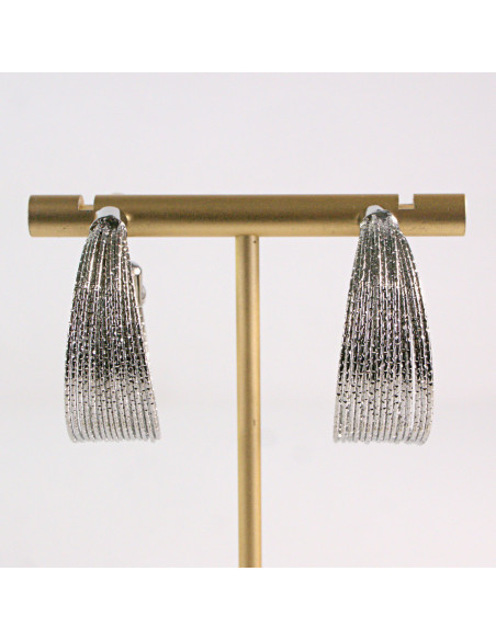 Kolczyki SREBRNE KOŁA 3 cm Lolita Akcesoria srebrny sztyft 925