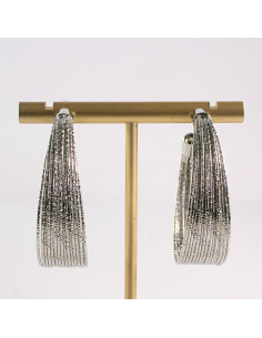 Kolczyki SREBRNE KOŁA 4 cm Lolita Akcesoria srebrny... 2