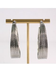 Kolczyki SREBRNE KOŁA 5 cm Lolita Akcesoria srebrny... 2