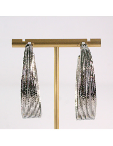 Kolczyki SREBRNE KOŁA 5 cm Lolita Akcesoria...