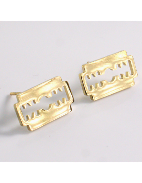 Kolczyki ze stali chirurgicznej ZŁOTE ŻYLETKI Lolita Akcesoria