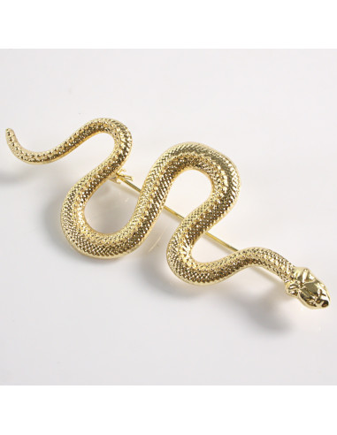 Broszka ozdobna Galeryjna Złoty Wąż Lolita...