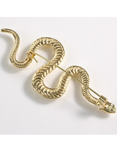 Broszka ozdobna Galeryjna Złoty Wąż Lolita...