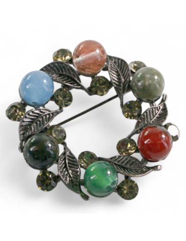 Klasyczna Broszka Brosza Galeryjna Wieniec...