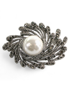 Broszka Brosza Galeryjna Gniazdo z Perłą Lolita Accessories