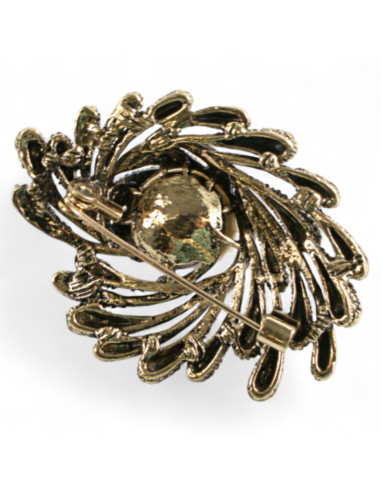 Broszka Brosza Galeryjna Gniazdo z Perłą Lolita...