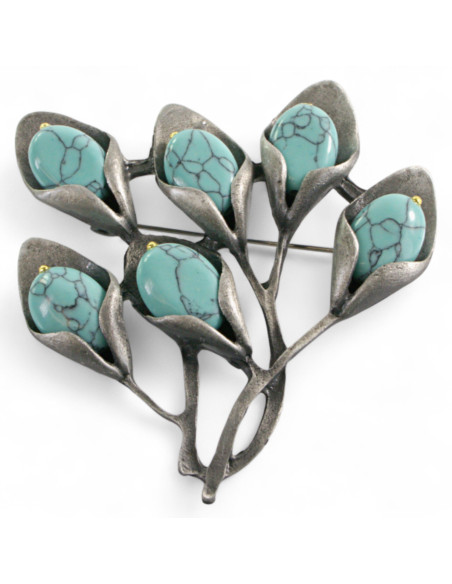 Broszka Brosza Gałązka z PĄKAMI PĄKI Lolita Accessories