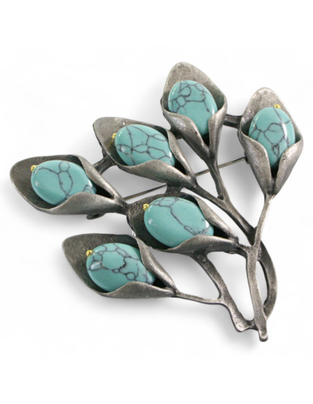 Broszka Brosza Gałązka z PĄKAMI PĄKI Lolita Accessories