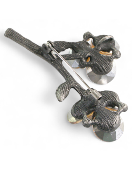 Broszka Brosza Gałązka Lolita Accessories miodowy kwiat