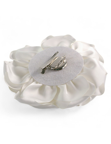 KWIAT Z MATERIAŁU RÓŻA BROSZKA PRZYPINKA LOLITA...