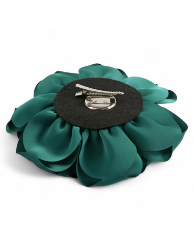 KWIAT Z MATERIAŁU RÓŻA BROSZKA PRZYPINKA LOLITA...