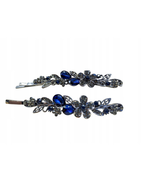 Wsuwka do włosów KWIATEK Z KRYSZTAŁEM ZESTAW 2 SZT. Lolita Accessories