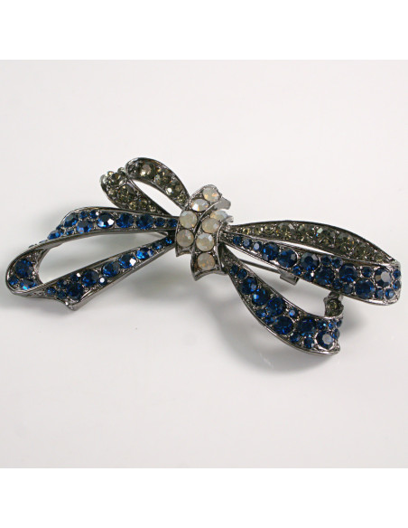 BROSZKA BROSZA KOKARDA Z KAMIENIAMI  LOLITA AKCESORIA