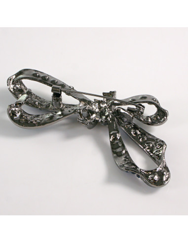 BROSZKA BROSZA KOKARDA Z KAMIENIAMI  LOLITA...