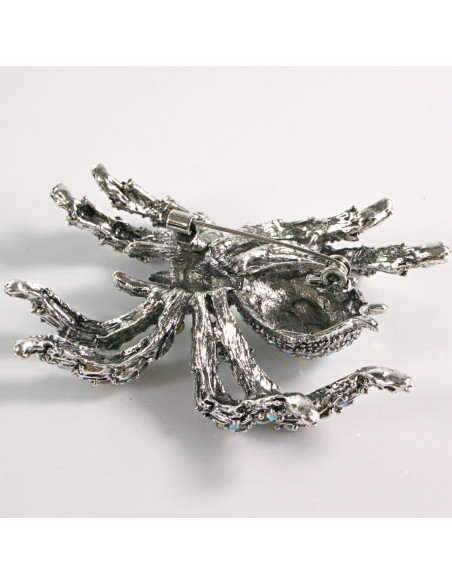 BROSZKA BROSZA PAJĄK Z KAMIENIAMI  CRYSTAL AB LOLITA AKCESORIA