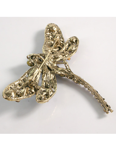 BROSZKA BROSZA DUŻA FIOLETOWA WAŻKA Z...